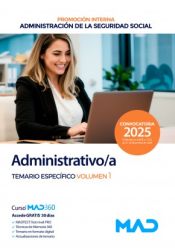 Administrativo de la Seguridad Social (Promoción interna) - Ed. MAD