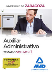 Auxiliar Administrativo de la Universidad de Zaragoza - Ed. MAD