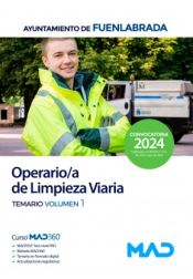 Operario de limpieza viaria del Ayuntamiento de Fuenlabrada - Ed. MAD