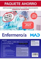 Paquete Ahorro Enfermero/a Instituciones Sanitarias de la Conselleria de Sanidad de la Comunidad Valenciana de Ed. MAD