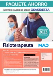 Paquete Ahorro Fisioterapeuta Osakidetza. Servicio Vasco de Salud (Osakidetza) de Ed. MAD