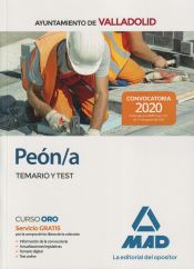 Peón/a del Ayuntamiento de Valladolid. Temario y test de Ed. MAD